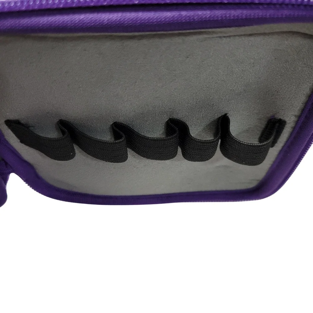 Doterra Essential Oil Rollerball Travel Soft Case Holds 10 Purple Roller Bottle